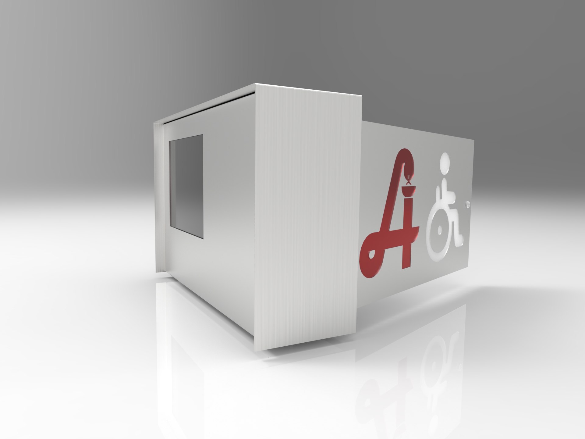 Nachtdienstkasten Rendering 3